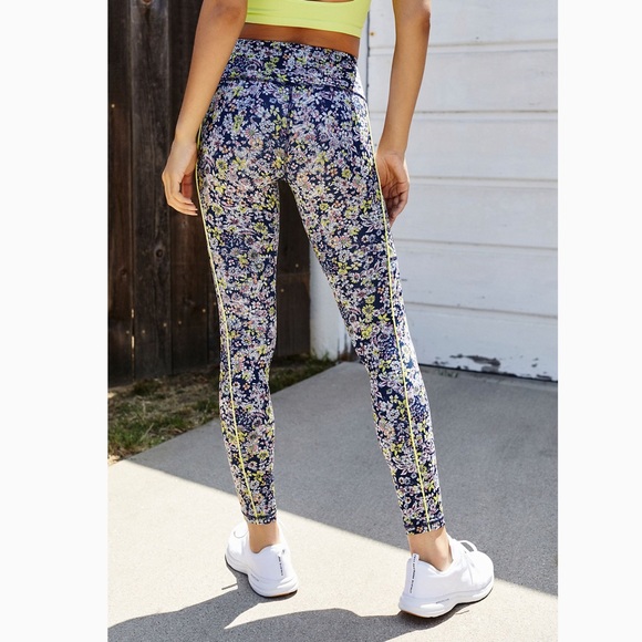 Free People Pants - Free People Ankle Length Eden Printed Leggings